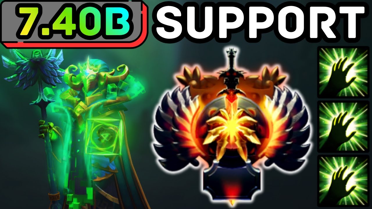 🔥 NEW PATCH 7.40b !!! SOFT SUPPORT RUBICK STEAL EVERYTHING | DOTA 2 GAMEPLAY 🔥