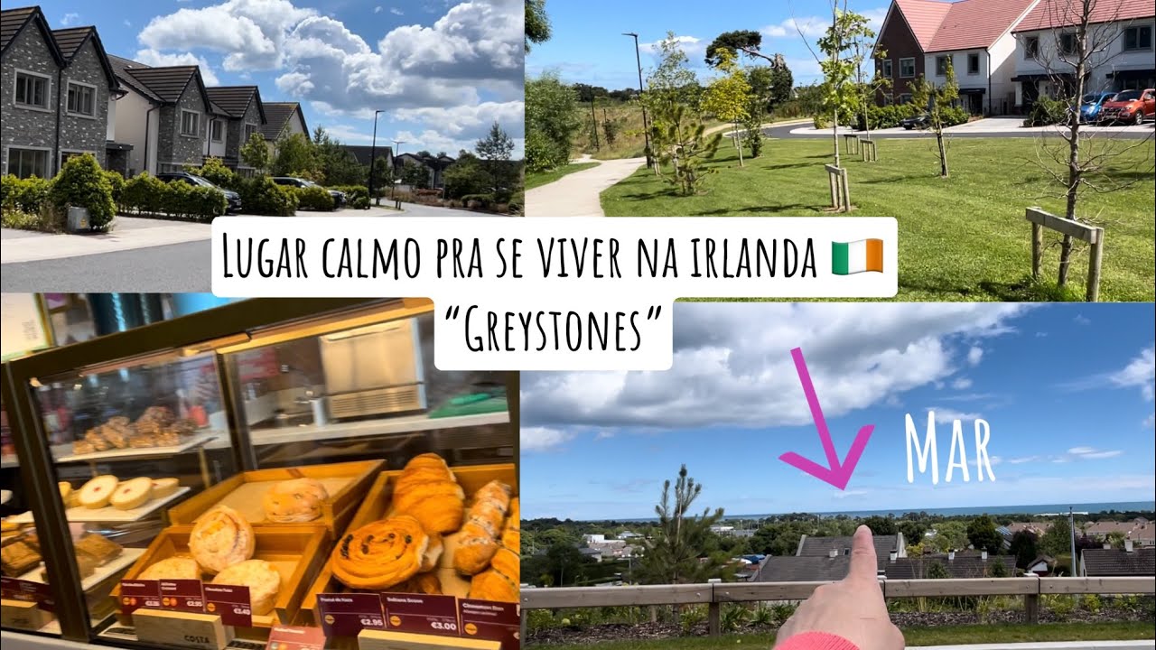 “Greystones” Ireland 🇮🇪| lugar calmo pra se viver. #viral
