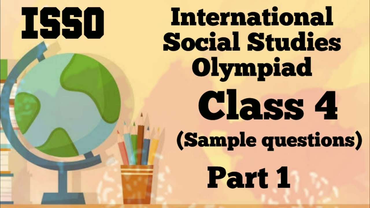 Class 4 ISSO Sample Questions| International Social studies olympiad practice paper|Competition quiz