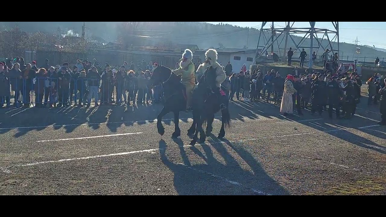 Datini și obiceiuri Darmanesti Bacau 31-12-2024