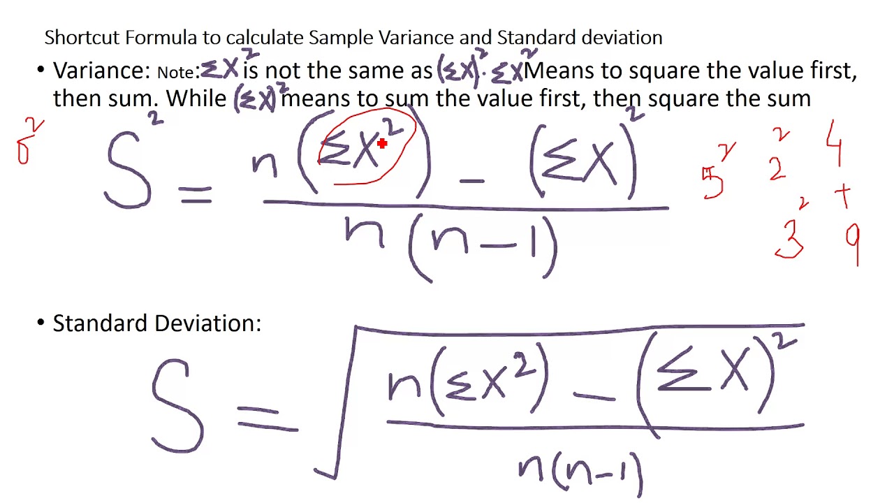 Statistics: Measures of Variation: Variance, Standard Deviation Part 3 of 4 in Urdu Hindi Saima