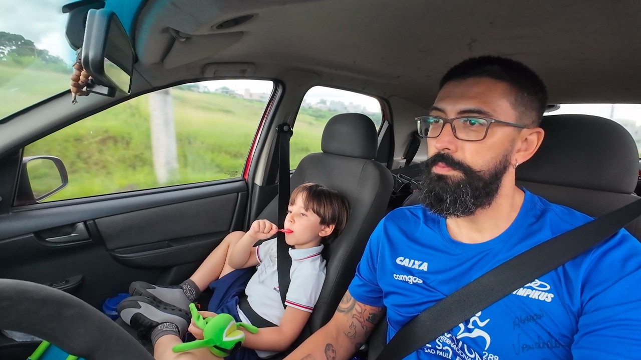 De volta a rotina, e o peixe dele se foi !