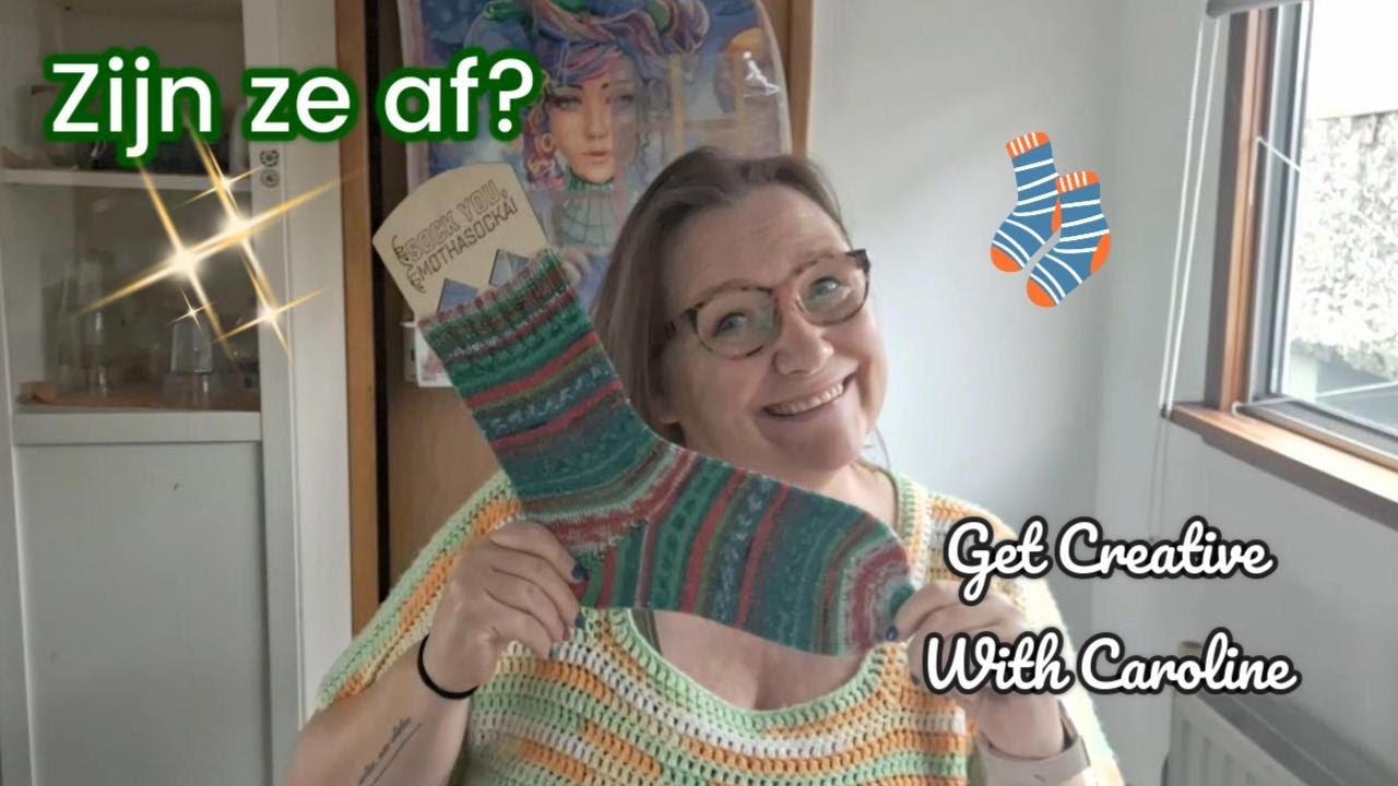 Creatief Dagboek #15 Sokken, Mandala en vrij creëren