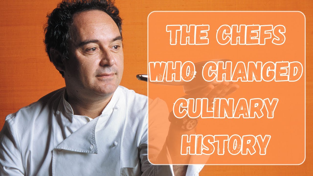 👨&zwj;🍳Unveiling Culinary Icons | The Chefs Who Revolutionized Food🍴