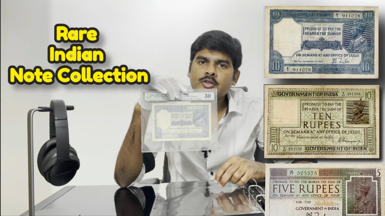 British India Note - George V Collection , Rare India bank notes | English Subtitles
