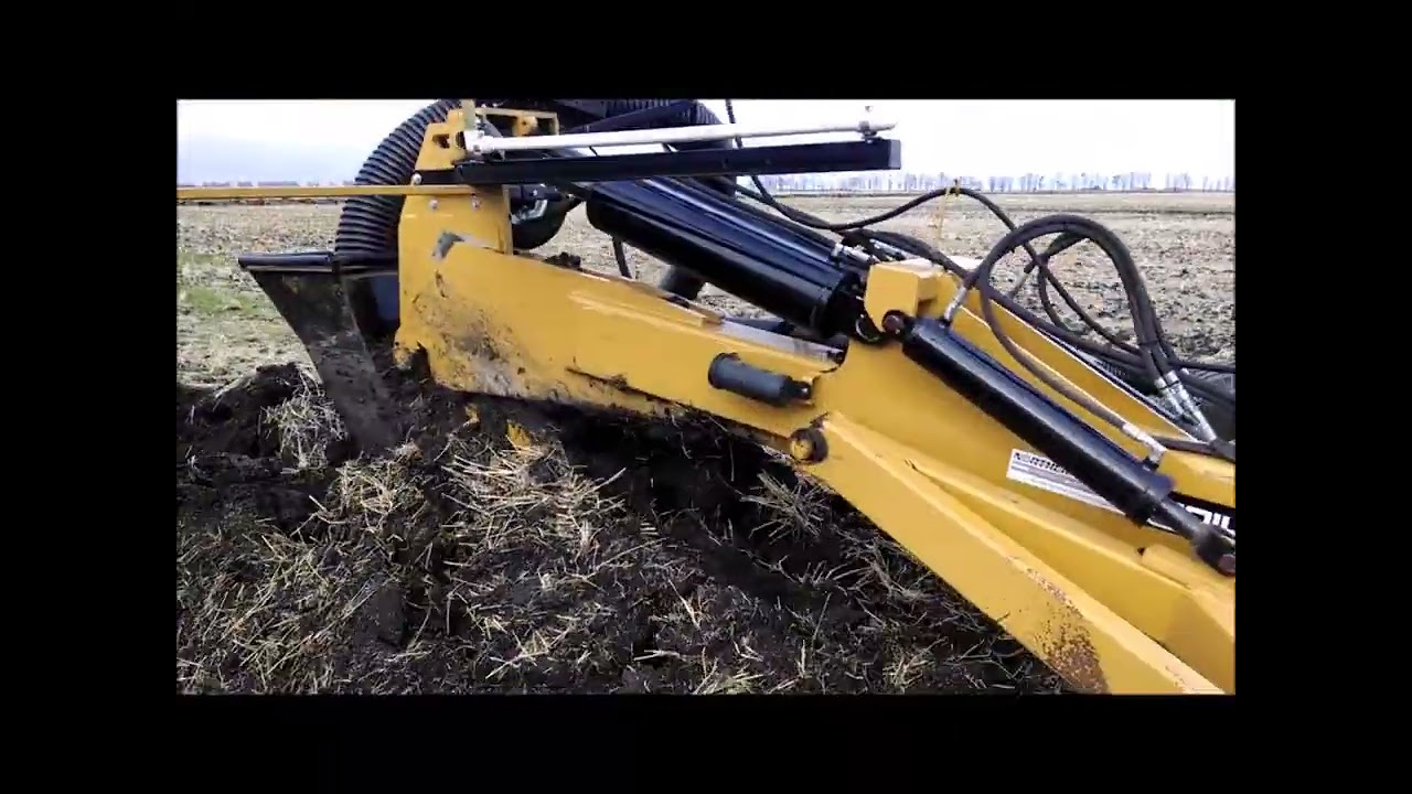 Tile Drainage Installations in Western Canada with Soil-Max Stealth ZD Plows by Northern Plains