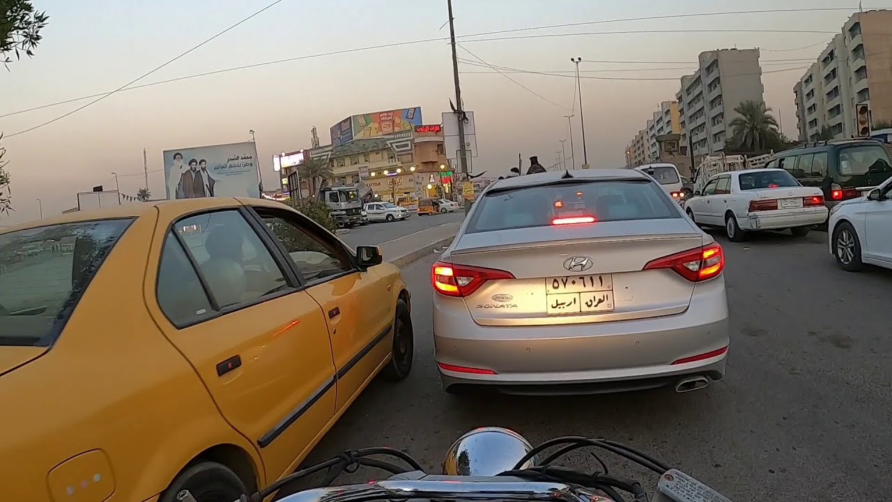 العاصمة بغداد من على الدراجة ، لقطات من معارض الدراجات في بغداد
