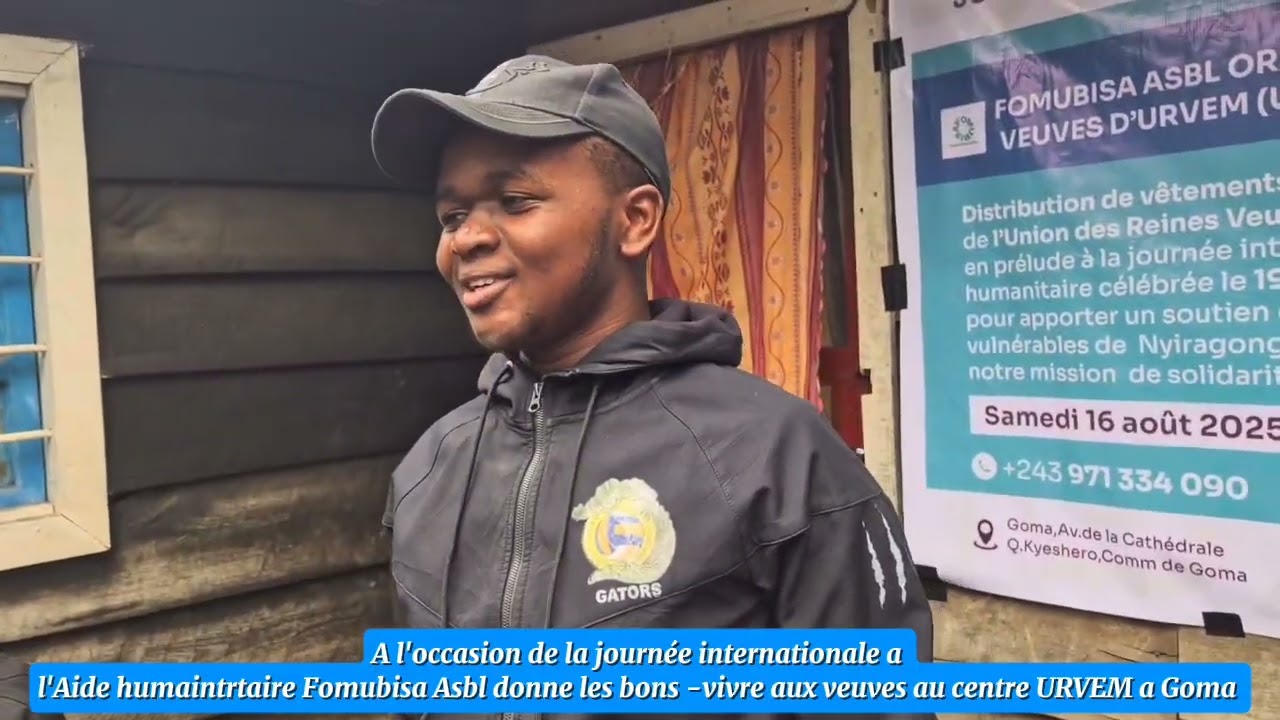 CELEBRATION JOURNEE AIDE HUMANITAIRE