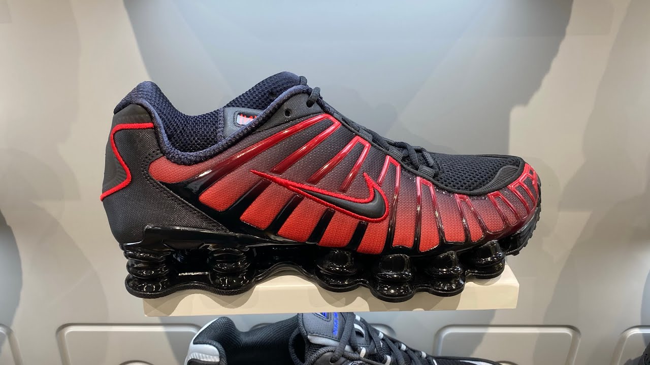 Nike Shox TL &ldquo;Black University Red Gradient&rdquo; - Style Code: IF6202-001