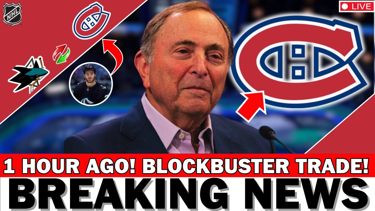 BLOCKBUSTER MOVE! CANADIENS EYE FORMER TOP NHL STAR IN TRADE TALKS! CANADIENS DE MONTR&Eacute;AL NEWS