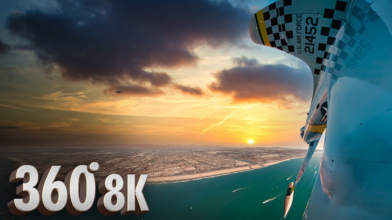Real-life TOPGUN in VR: Flying in an US Air Force Jet | Meta Quest 2