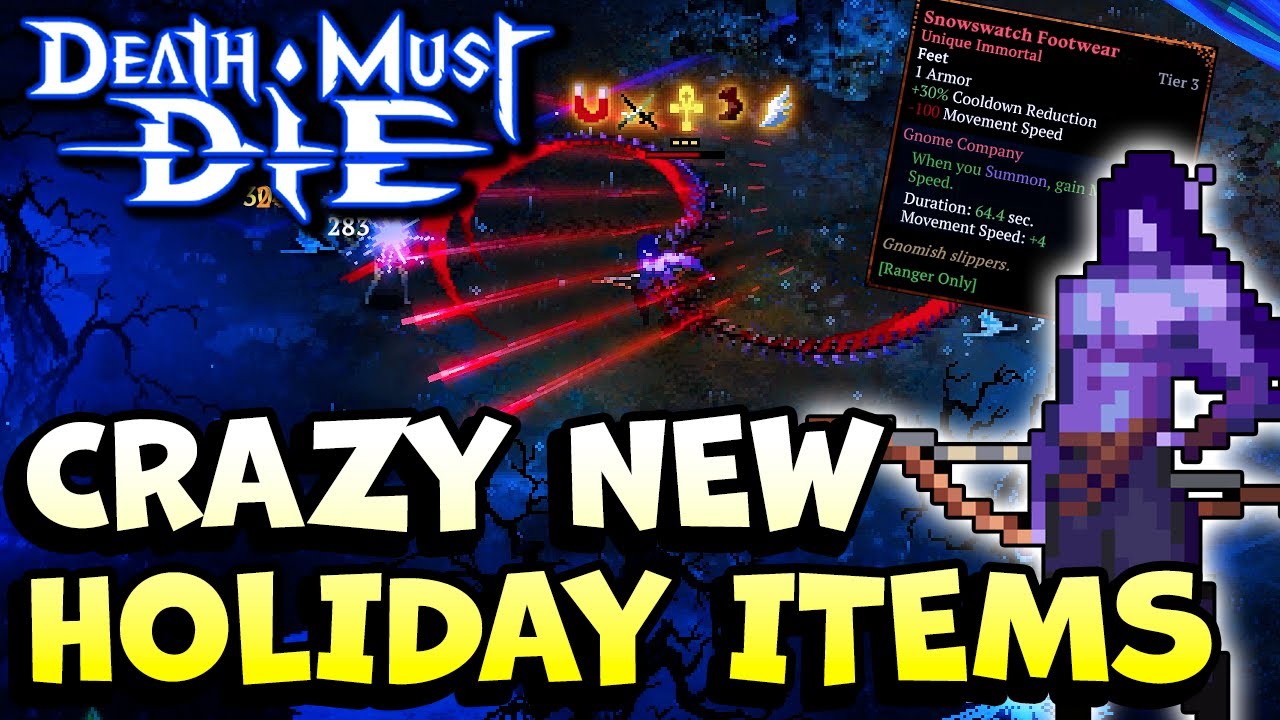 Obtaining LUDICROUS SPEED With This New Unique! | Death Must Die