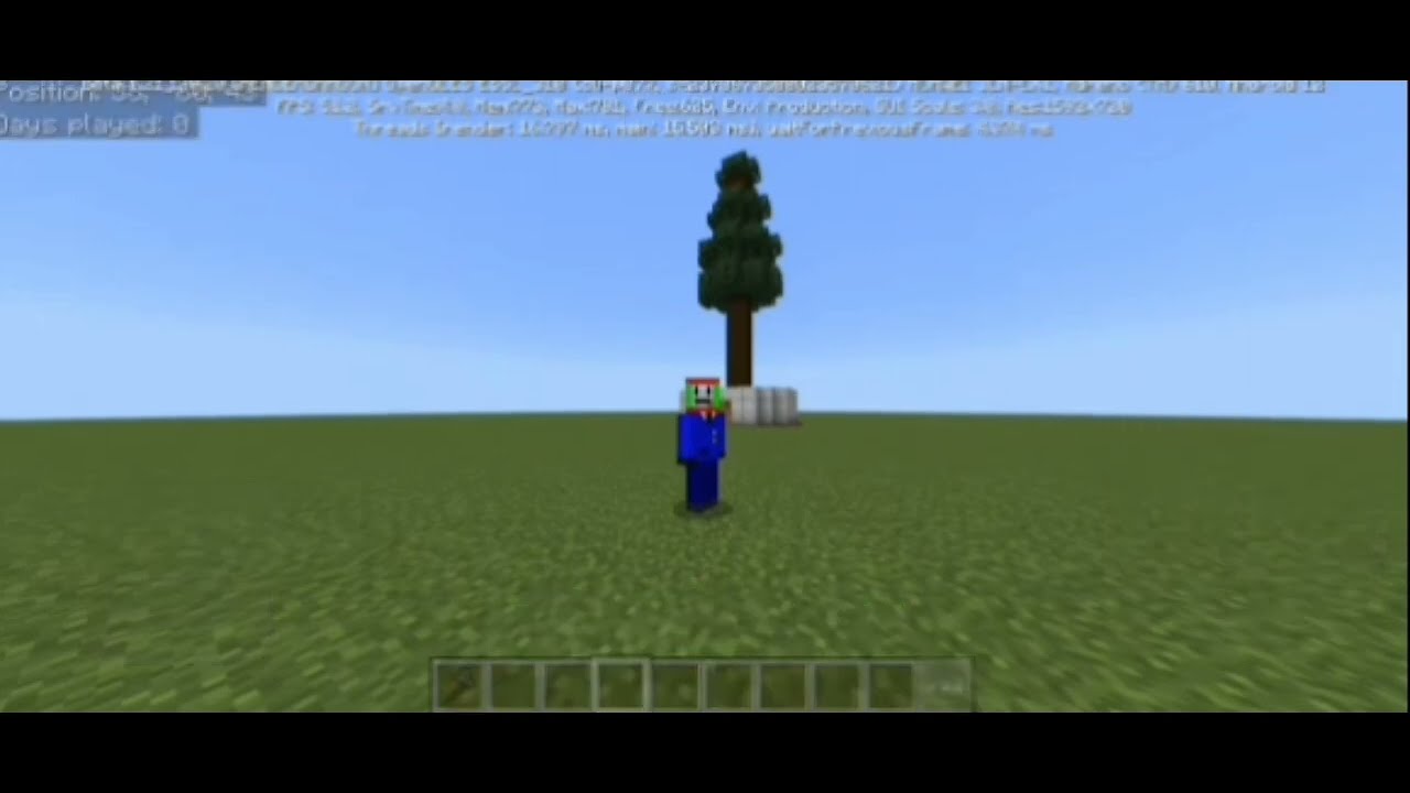 Minecraft, how to cut big trees better