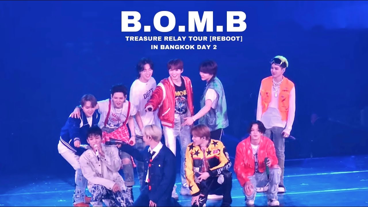 TREASURE - B.O.M.B | 2024 TREASURE RELAY TOUR [REBOOT] IN BANGKOK DAY 2