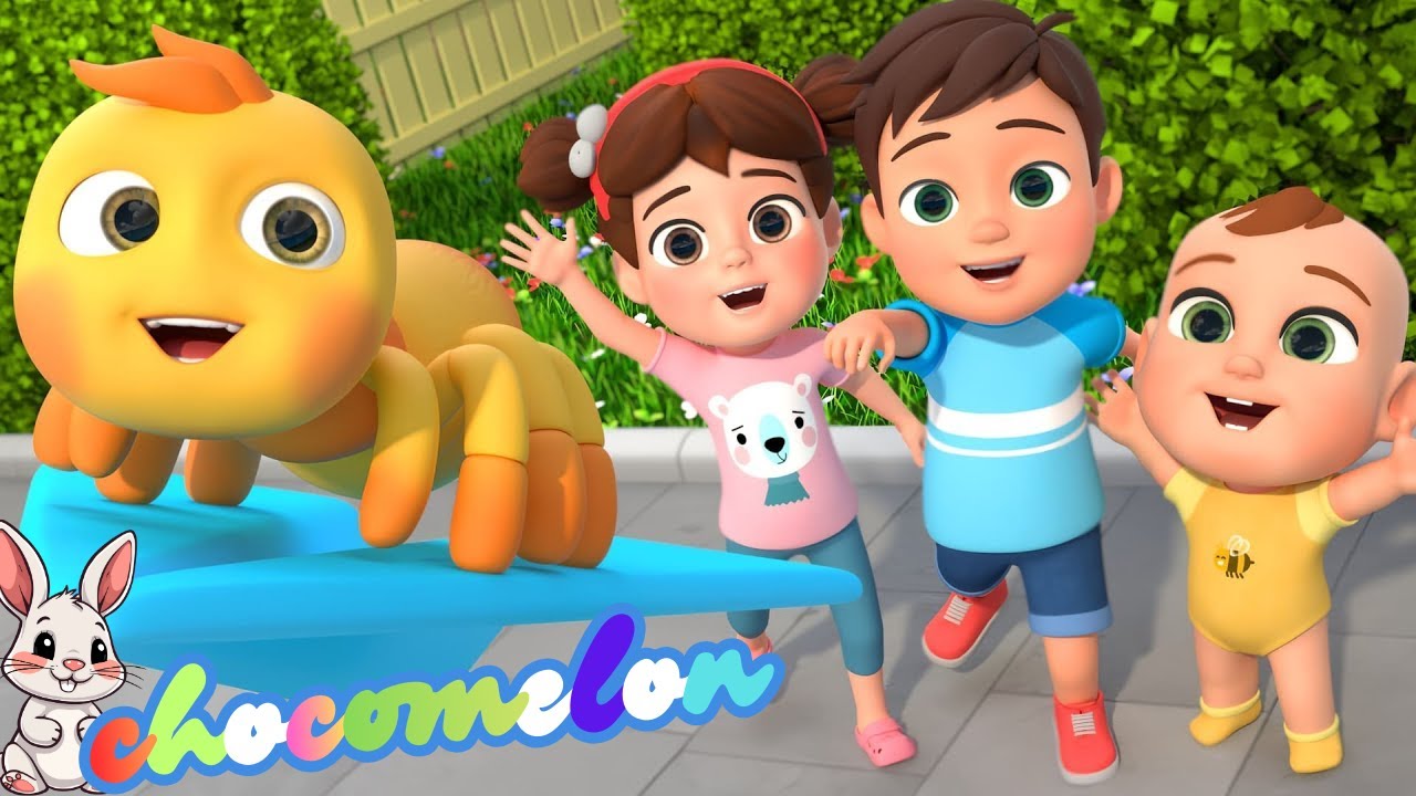 The Itsy Bitsy Spider Song | Newborn Baby Nursery Rhymes & Kids Songs