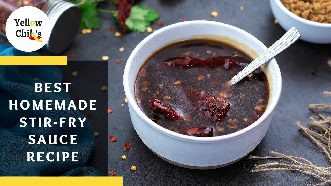 Easy and Best Homemade Stir Fry Sauce Recipe