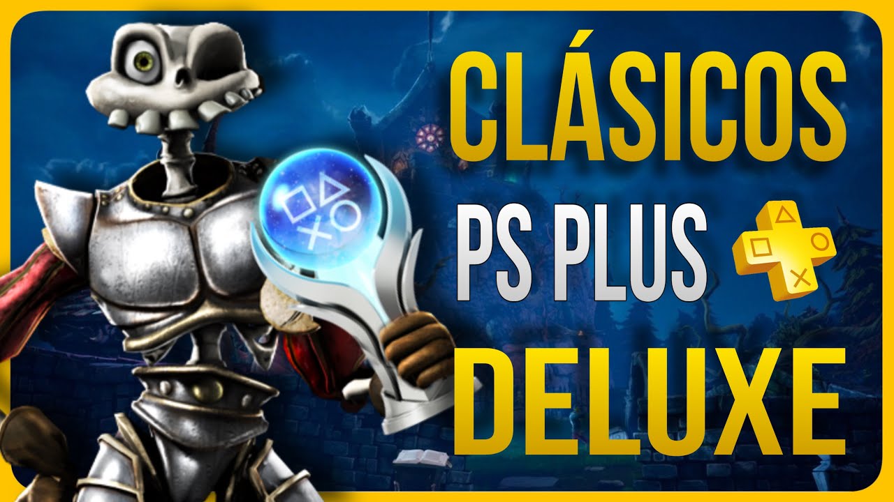 CL&Aacute;SICOS de PS plus DELUXE o PREMIUM