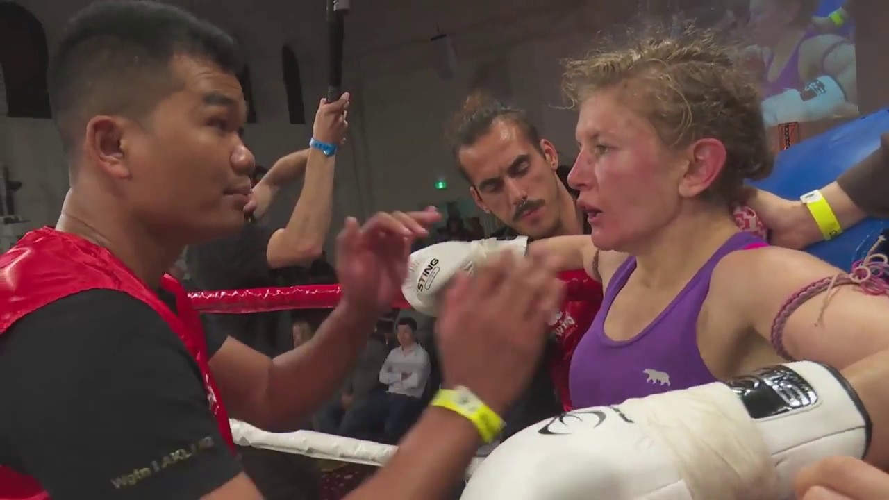 Rebellion Muaythai 13  Yolanda Schmidt Vs Daria Smith