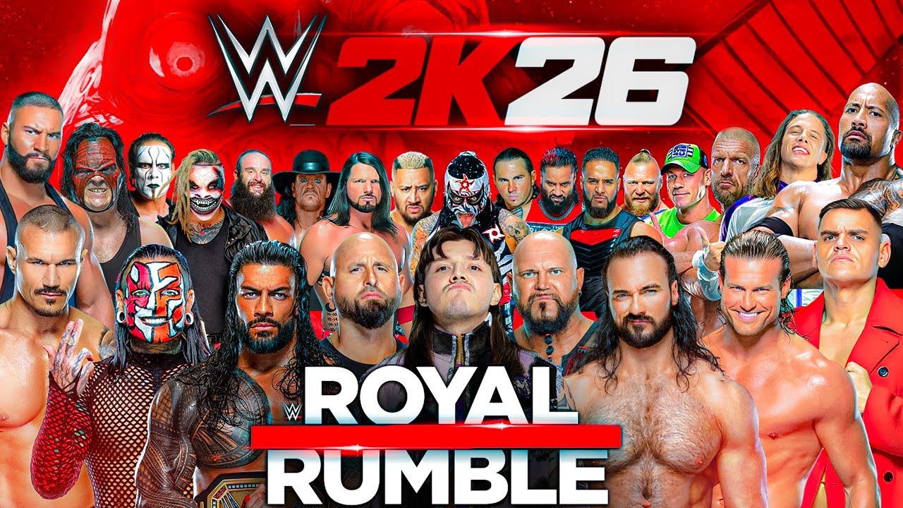 WWE 2K26 Royal Rumble: открытие СЕКРЕТНЫХ суперзвезд и ЛЕГЕНД!