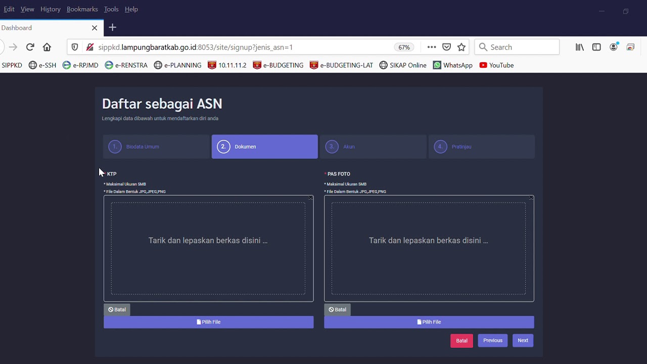Cara mengusulkan user pada aplikasi SIPPKD Versi 2