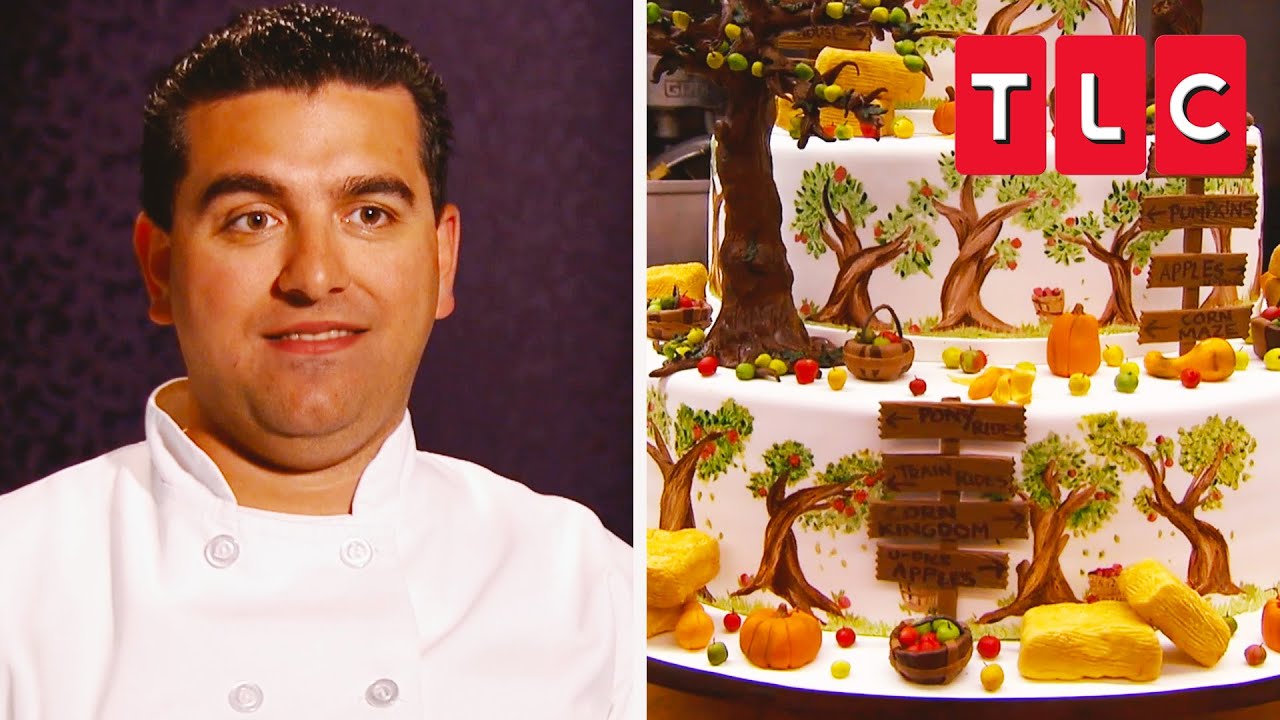 Designing an Apple Orchard Cake | Cake Boss | TLC