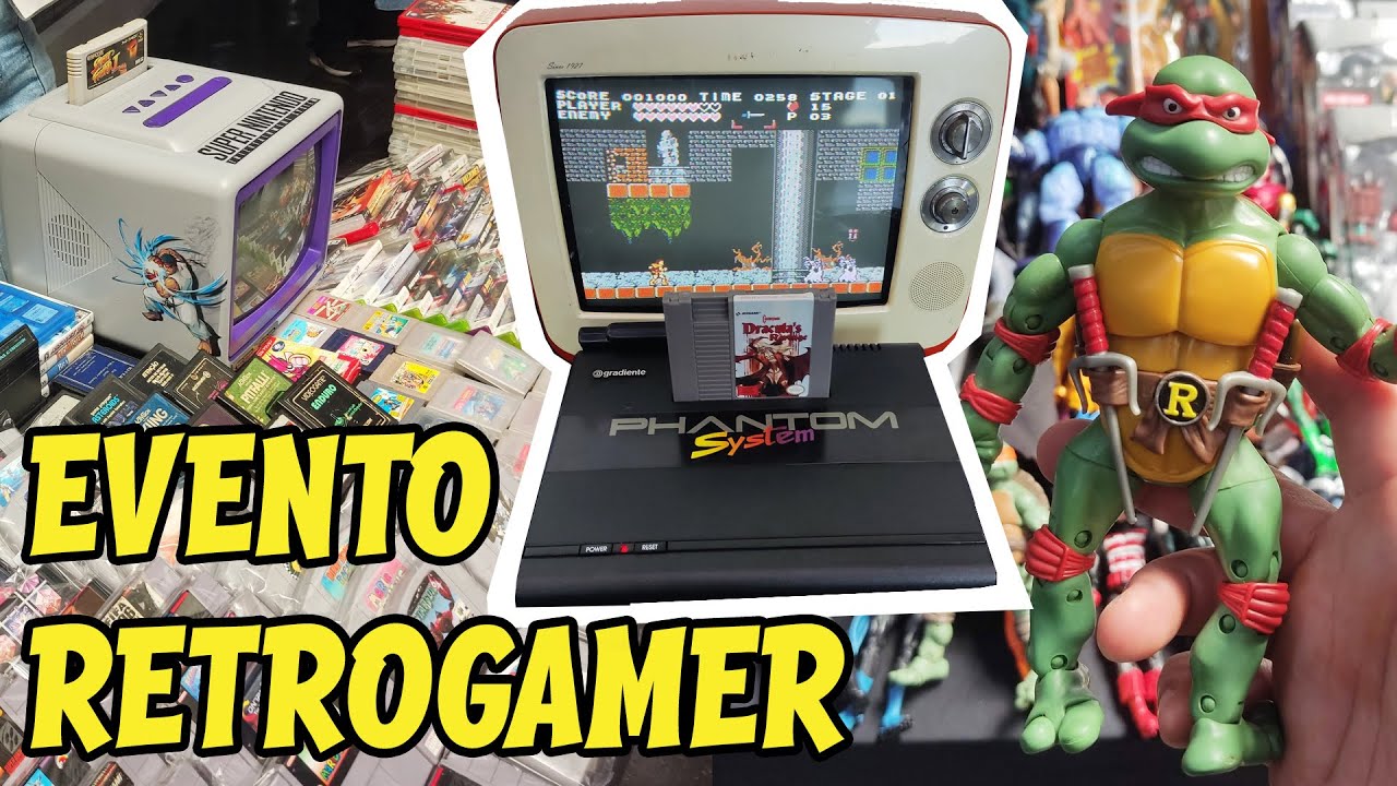 EVENTO RETROGAMER EM SÃO PAULO - 6ª Game Collection Show !!!