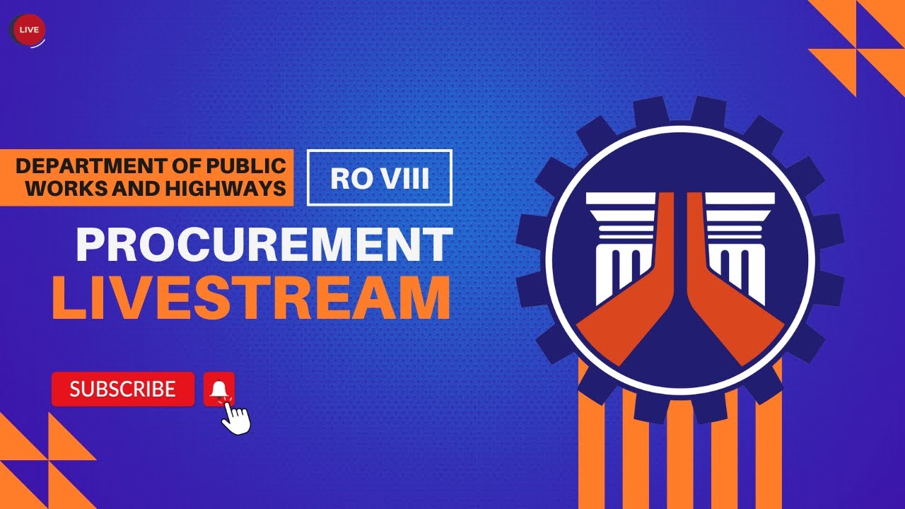 Procurement Livestream for DPWH Regional Office VIII on November 20, 2025