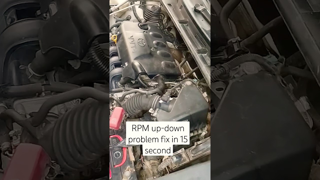 How to solve the RPM up-down problem fix #throttle-body #vigo #car #kia #etcs #today_breaking_news
