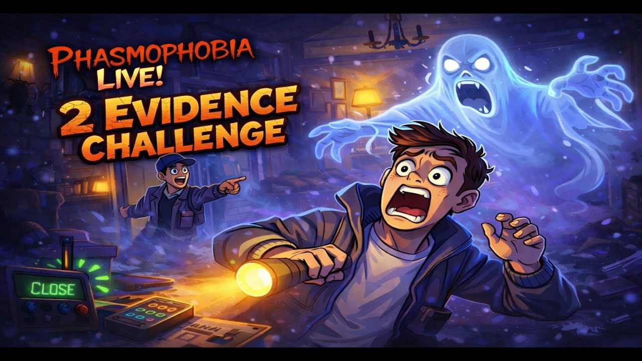 Friday Night Frights – Phasmophobia LIVE!
