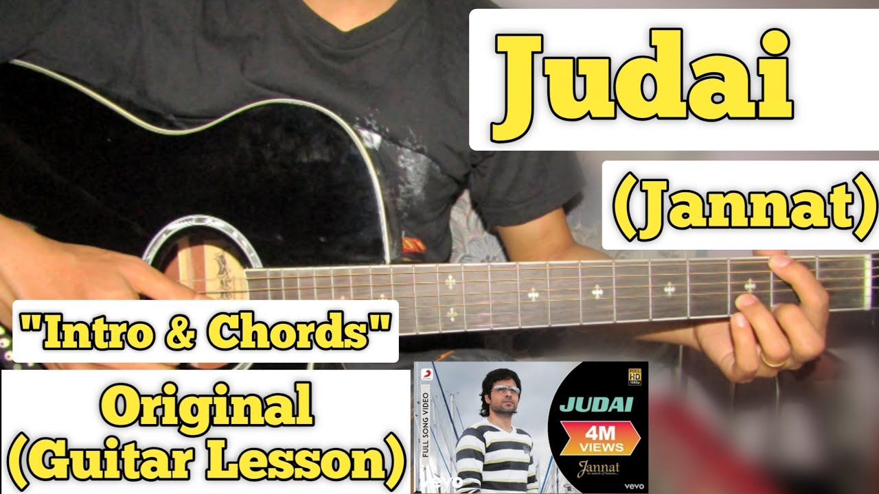 Judai - Jannat | Guitar Lesson | Intro & Chords | (Kamran Ahmed)