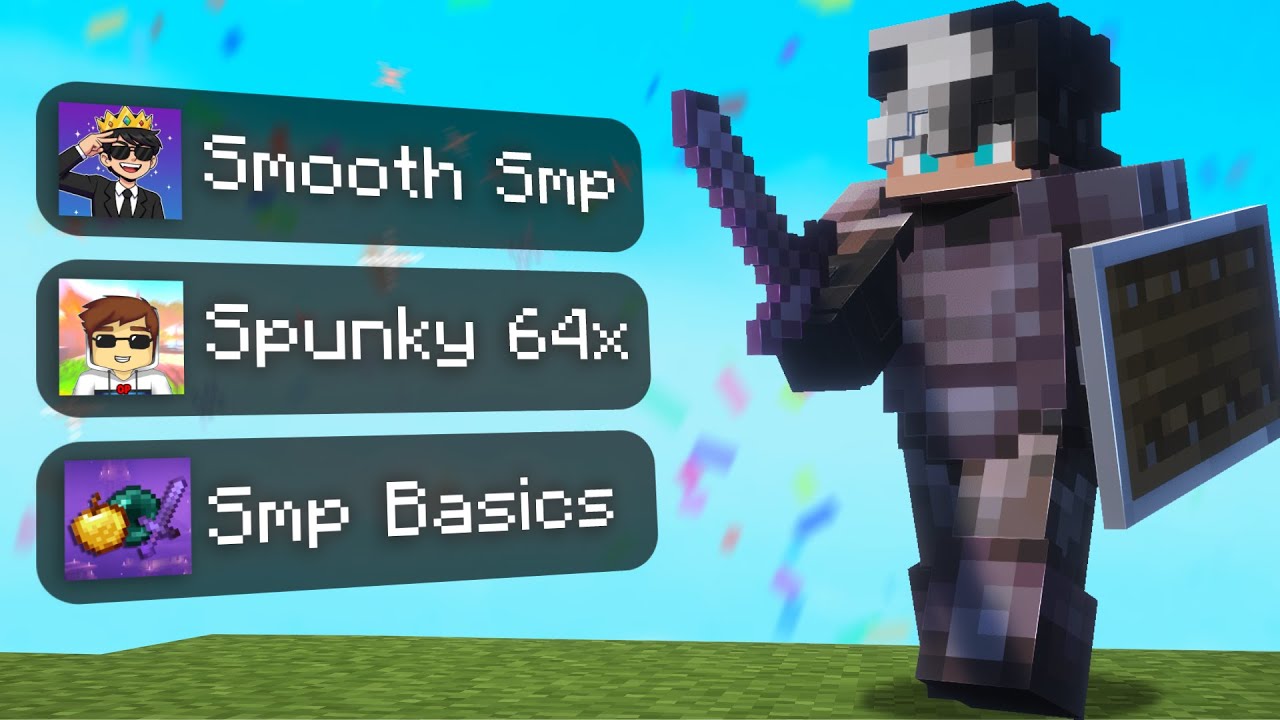 Top 3 BEST SMP + PvP Texture Packs for Minecraft 1.21+ | FPS Boost