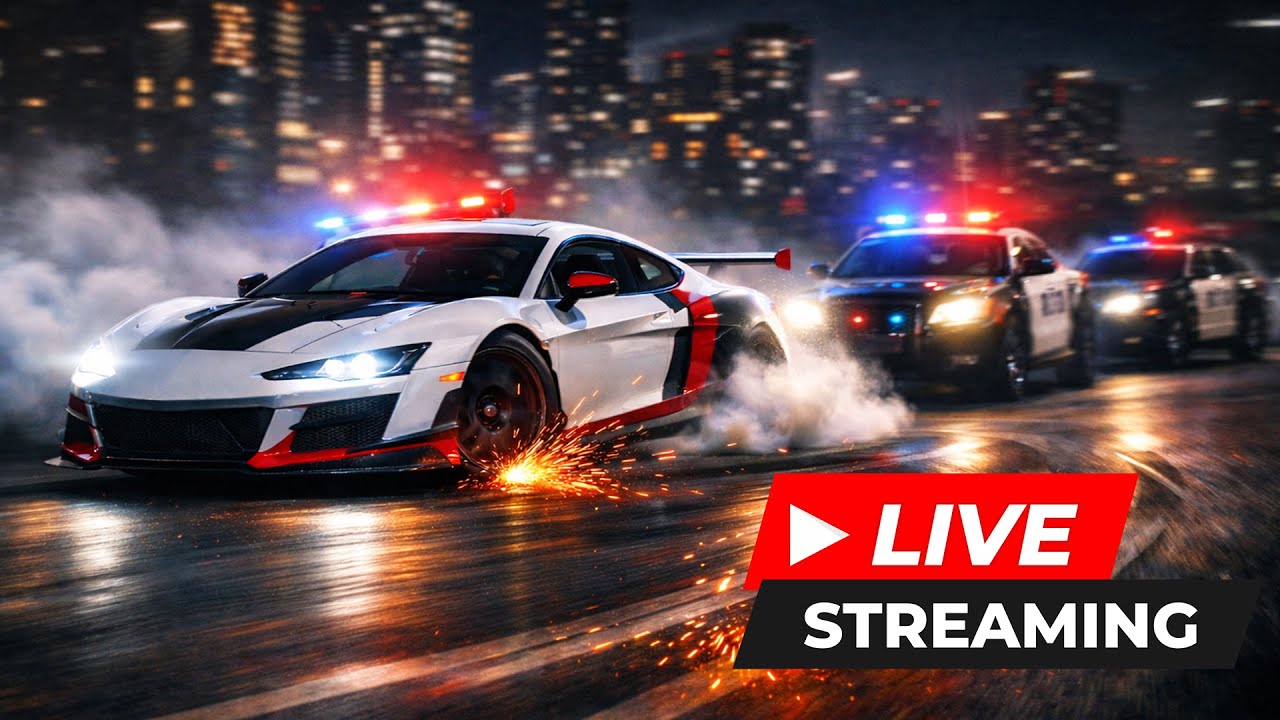 GTA V LIVE Police Chase in Sports Car  Realistic Driving