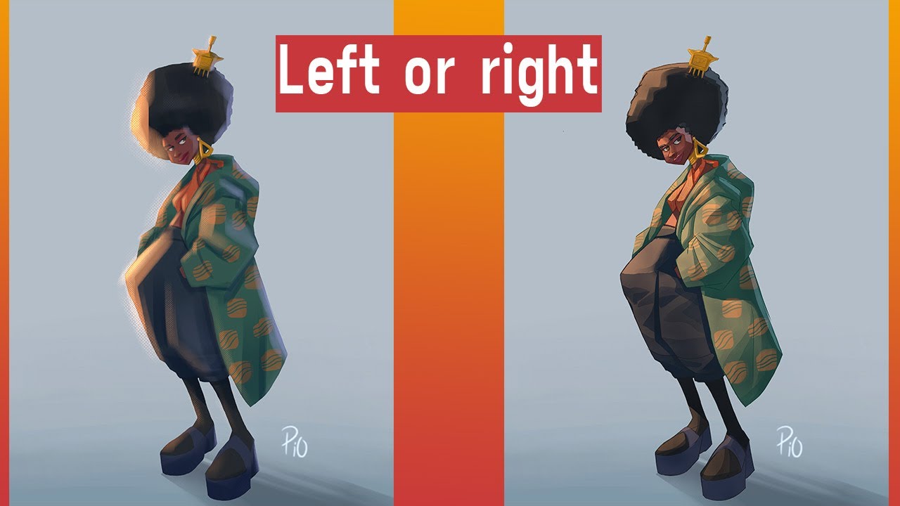 Same Drawing, different rendering techniques