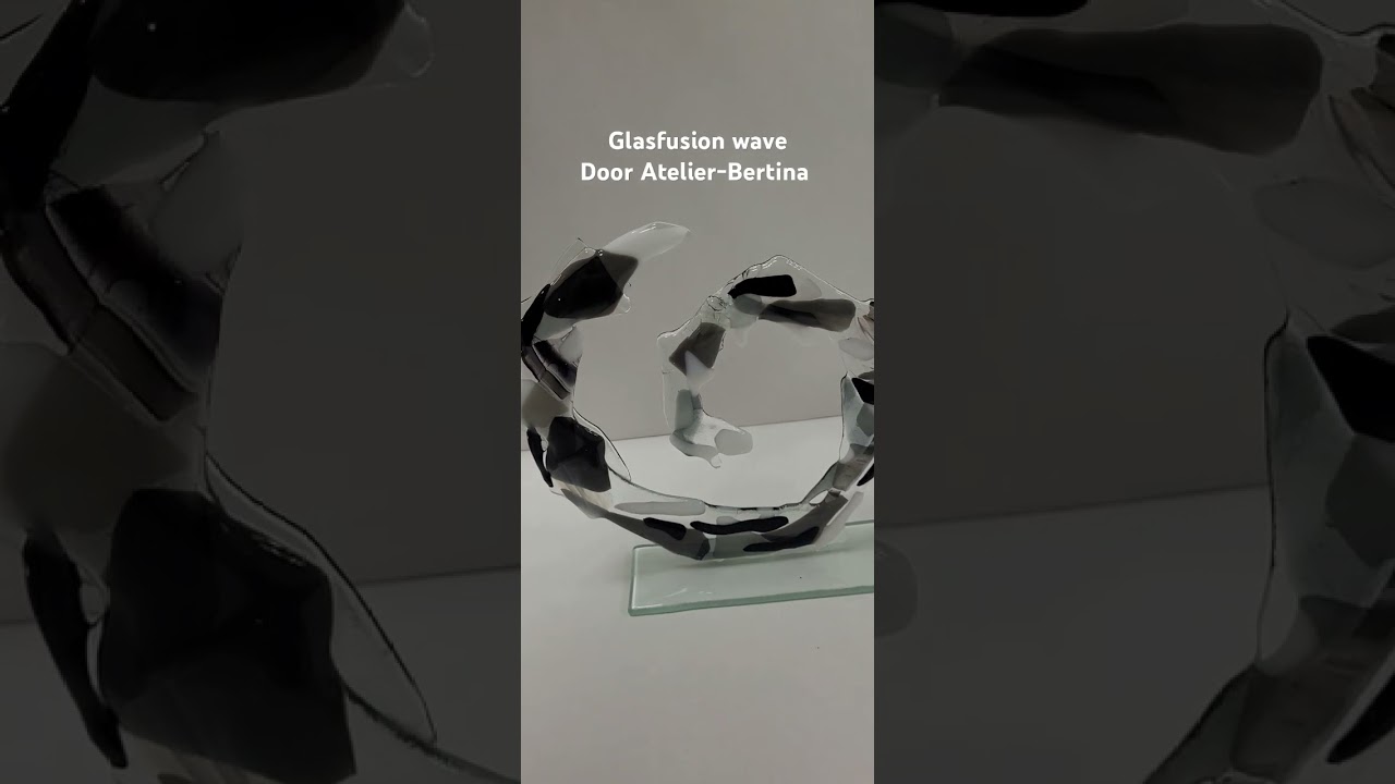 #glasfusion #waves #zwartwit #blackandwhite blackand