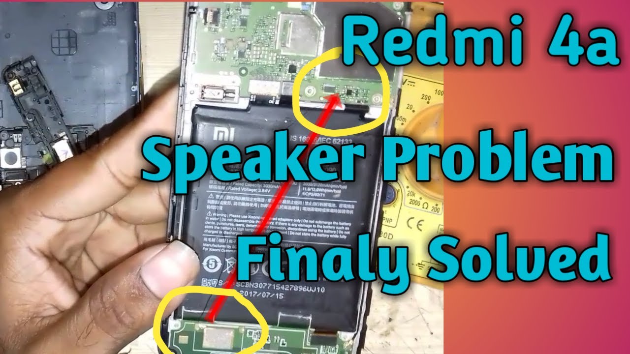 All Redmi Speaker problem ll Redmi 4a Speaker Problem