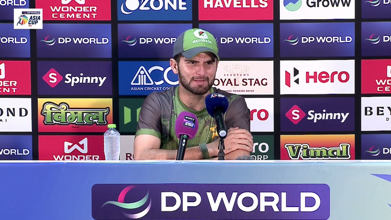Shaheen Afridi press conference: Hits back at Suryakumar Yadav, Haris Rauf controversy and tension