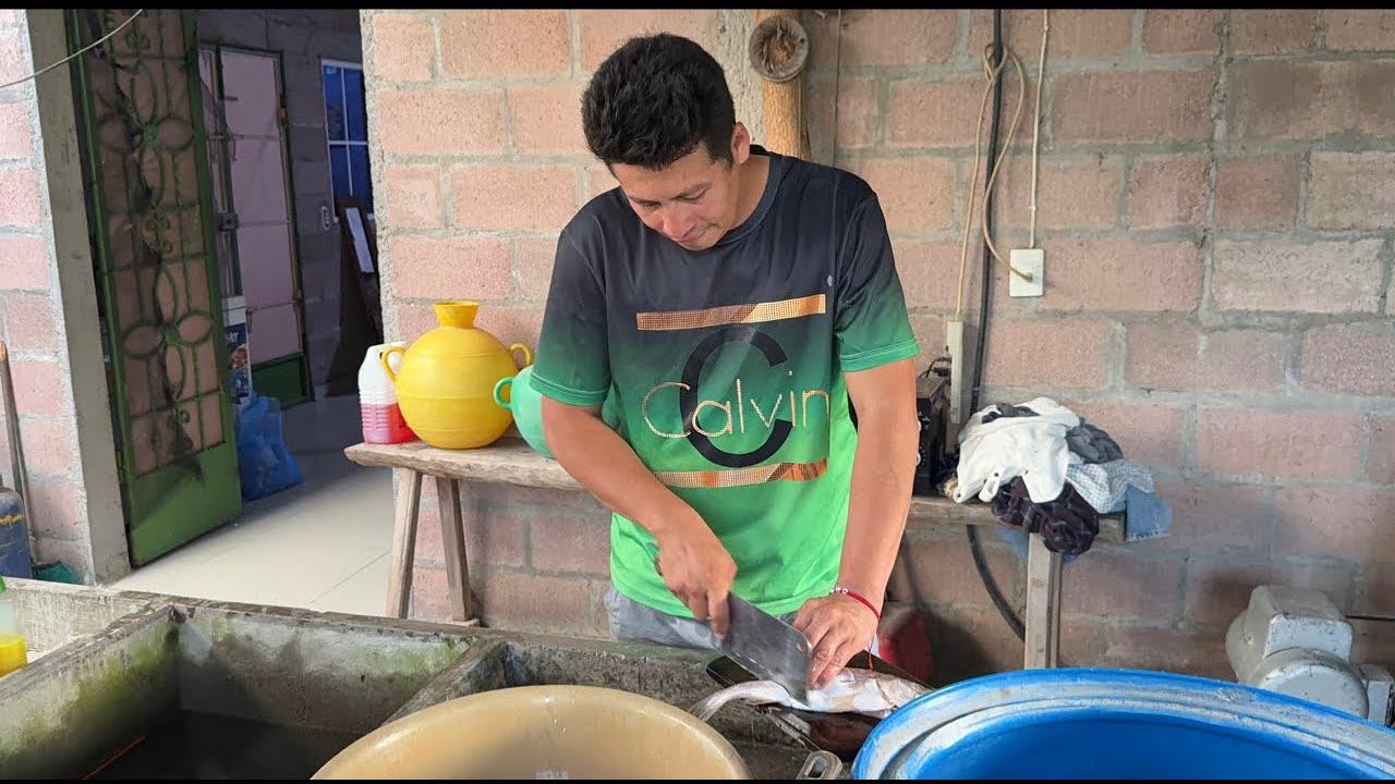 Así prepara Oscar el mejor pescado frito 🐟😋