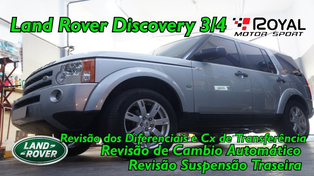 Land Rover - Discovery 3 / 4 Revisão do cambio automático e embuchamento traseira