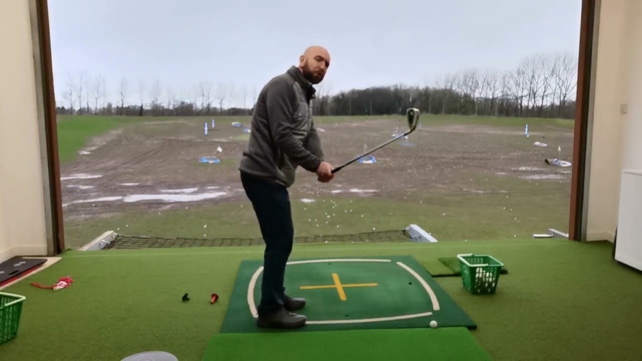 Learn to hit from the inside#awareness #golf #improve #practise #stopoverthetop
