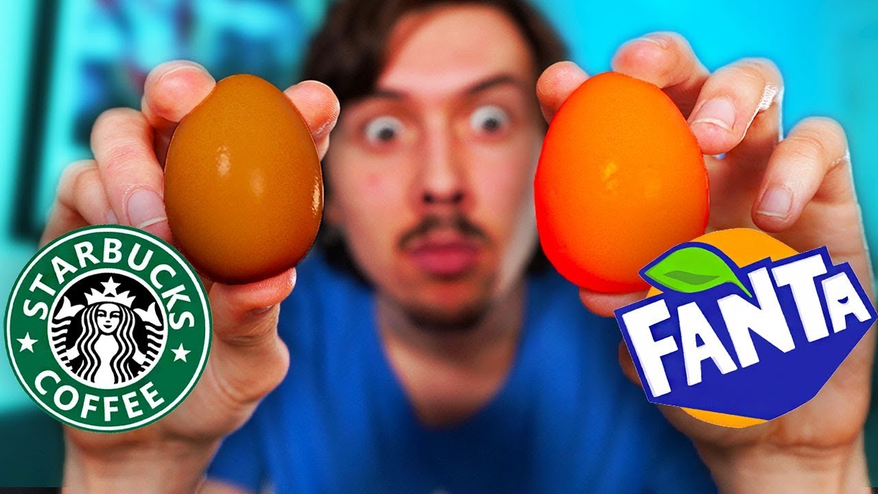 Mariner des oeufs dans des liquides bizarres