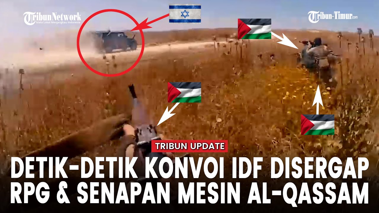 Serangan Baru Brigade Al-Qassam terhadap Kendaraan Lapis Baja IDF di Beit Lahia