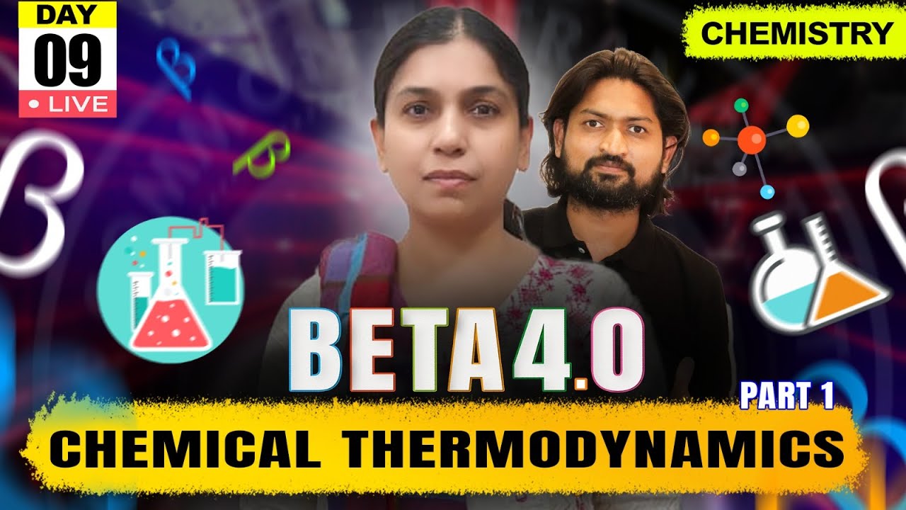 Chemical Thermodynamics 01 | MHTCET 2025 |Beta 4.0 
