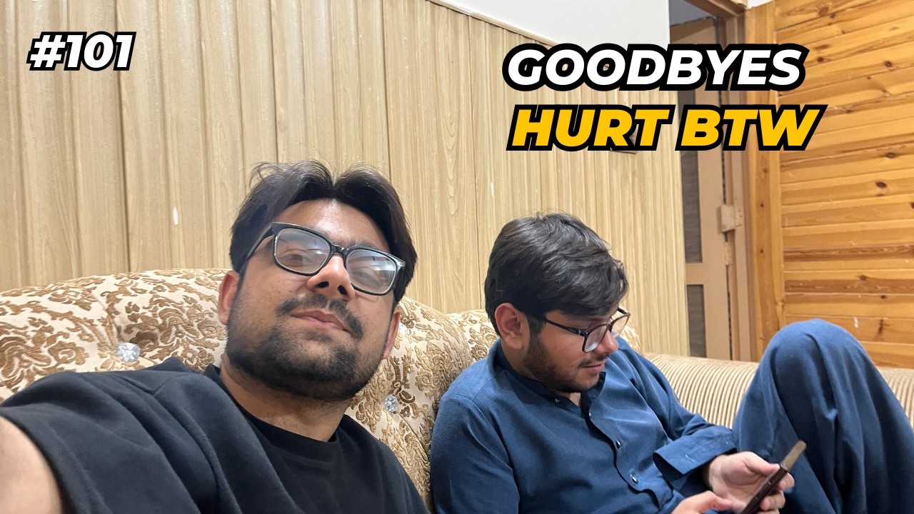 Waleed Bhai is going back to London!!
