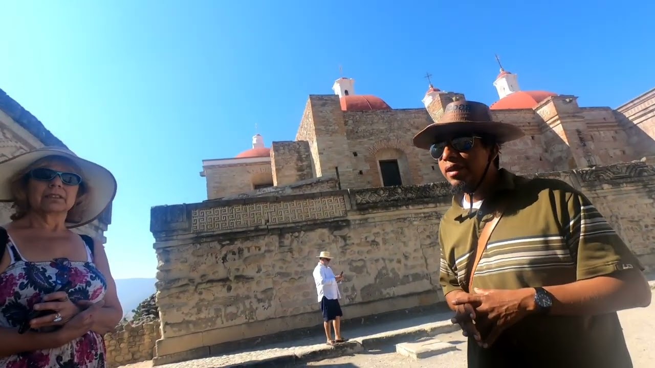Las Ruinas Zapotecas en Mitla, Oaxaca, Mexico
