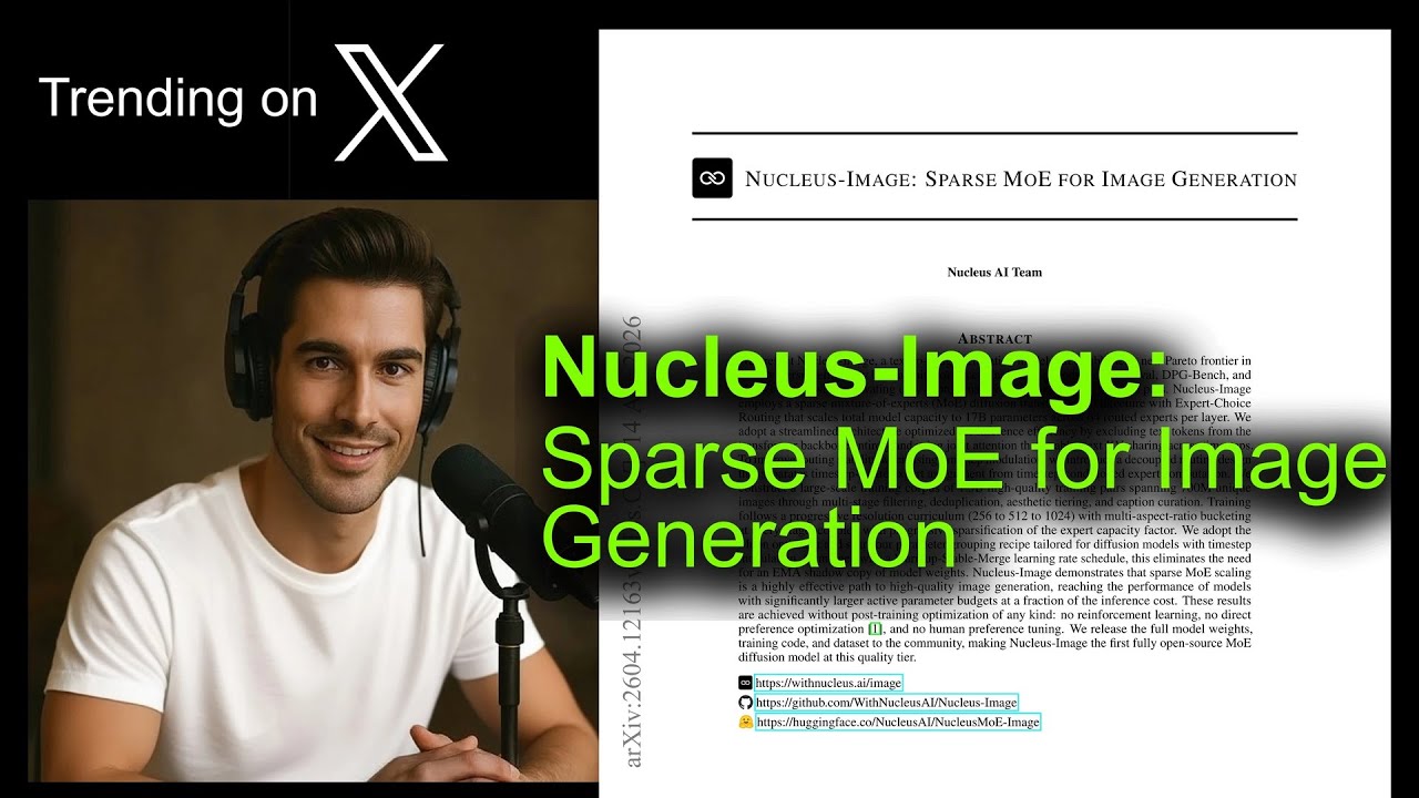 Nucleus-Image: Sparse MoE for Image Generation