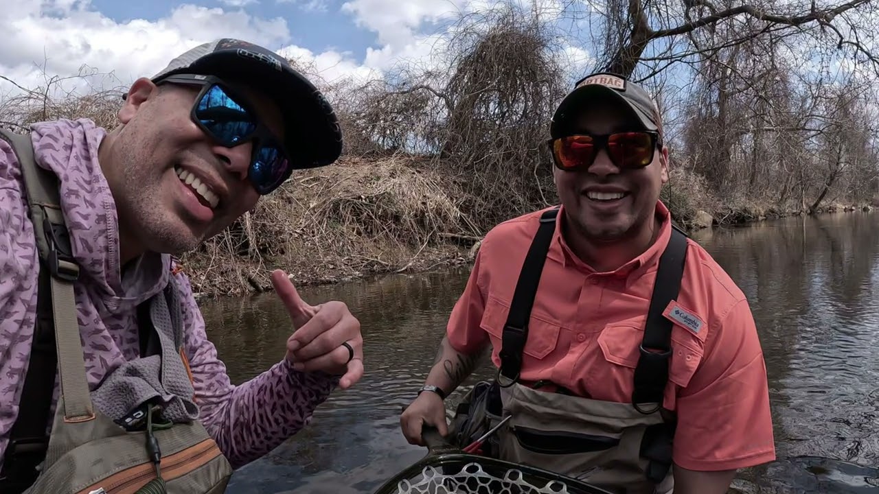 A day chasing trout with friends