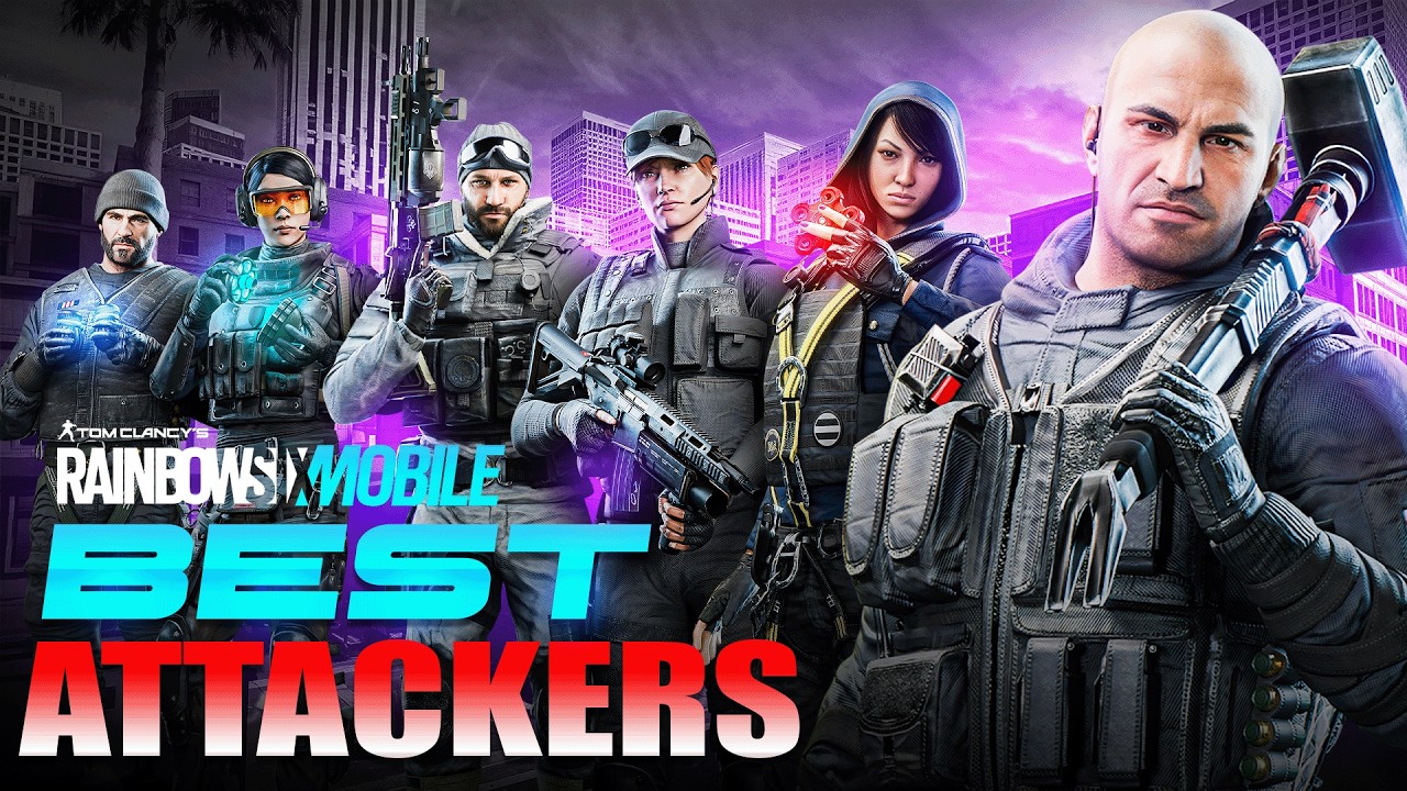 Эти 5 нападающих изменят вашу игру - Rainbow 6 Mobile
