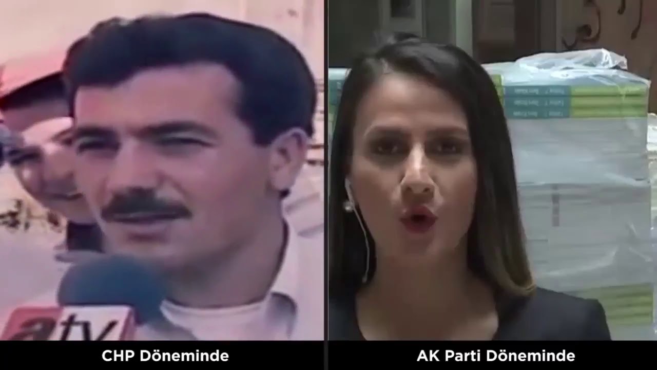 CHP ve Ak Parti d&ouml;nemleri / sol ve sağ