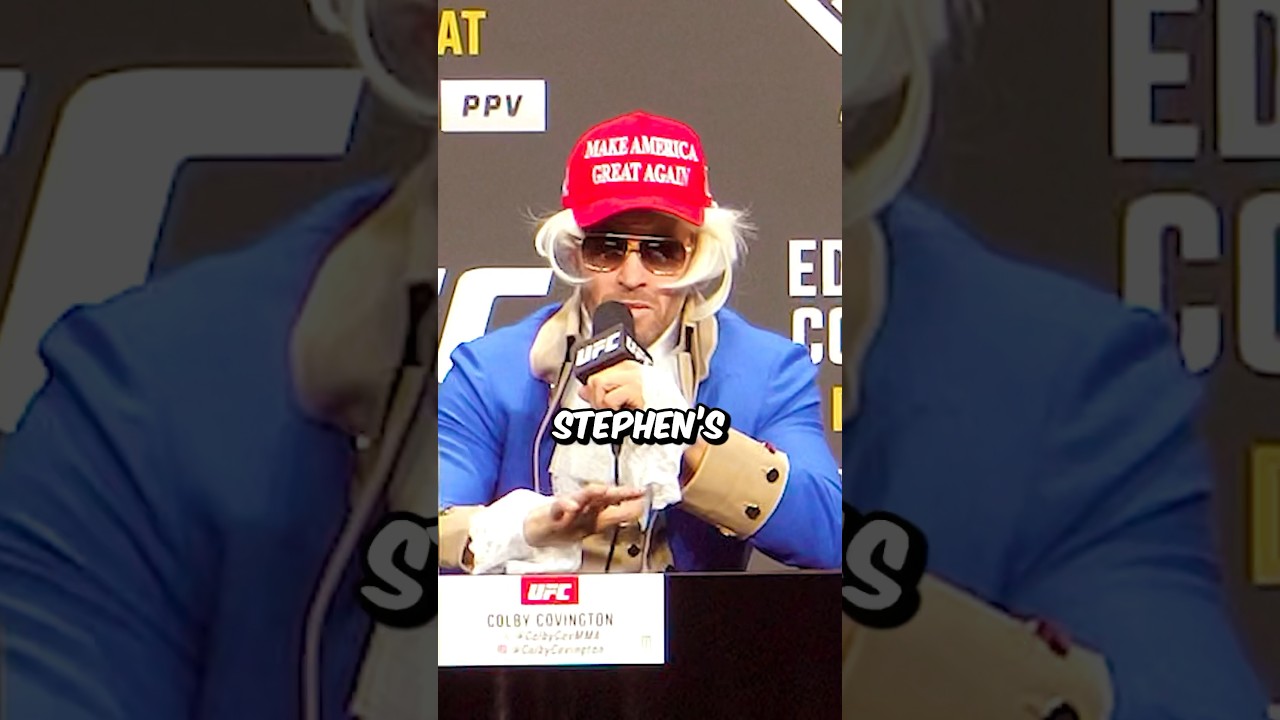 🤣 COLBY COVINGTON ROASTS STEPHEN WONDERBOY THOMPSON
