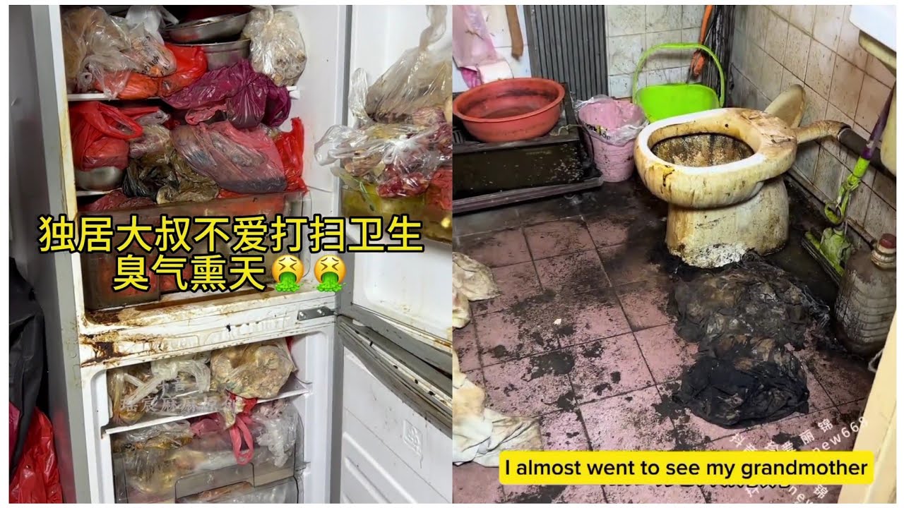 Today we volunteered to clean my uncle's house 😭She lives alone 😰Best House Cleaning💪